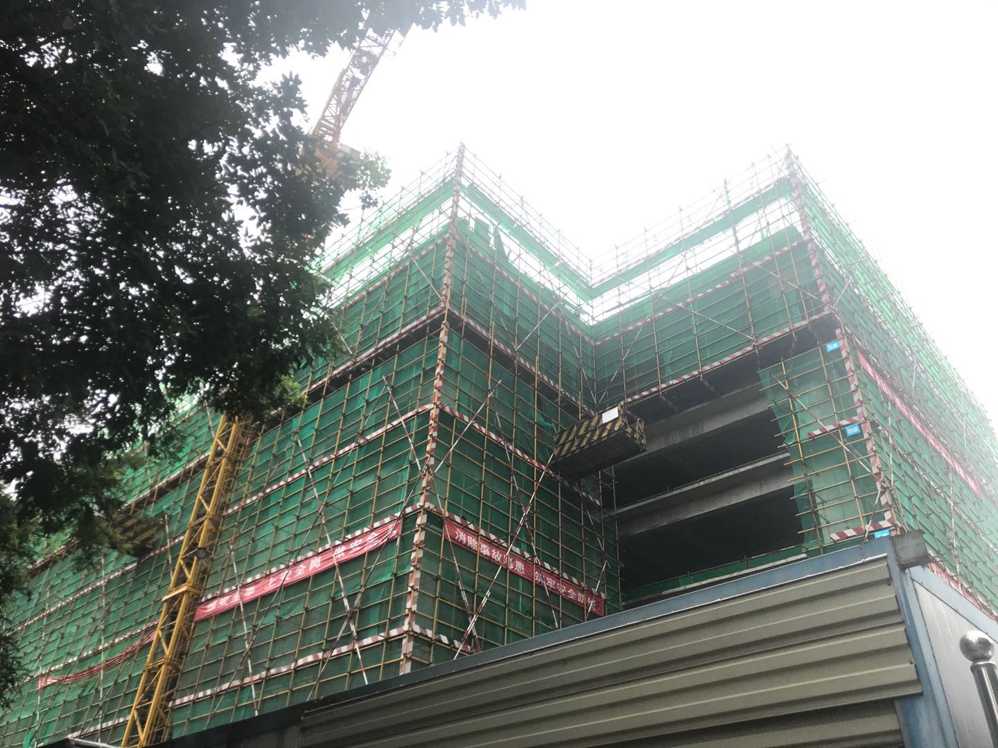 西安瑞和投資工地防雷檢測項目現(xiàn)場3