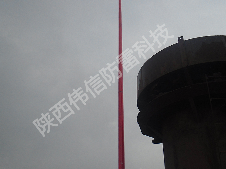 16米玻璃鋼避雷針，工廠專用抗干擾防側(cè)擊絕緣避雷針產(chǎn)品展示六