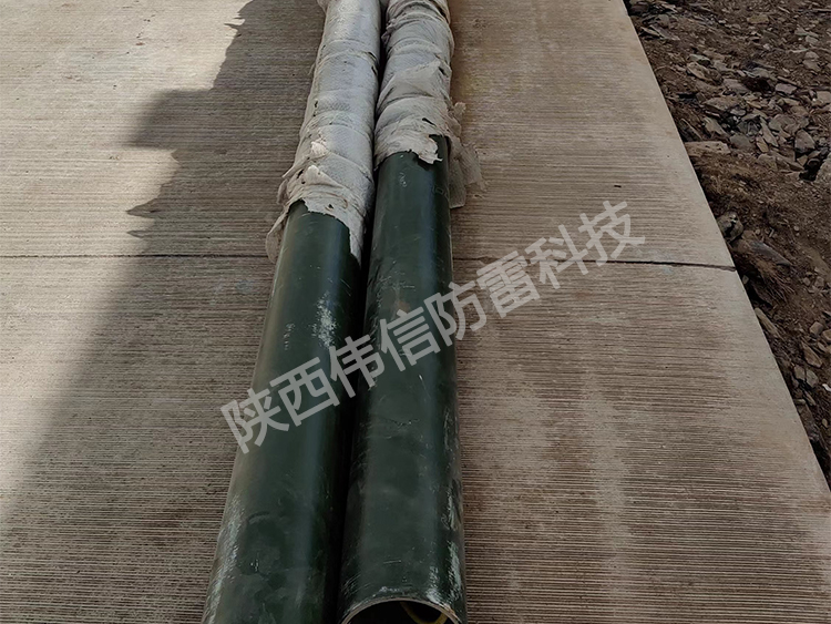 24米獨(dú)立雷達(dá)站玻璃鋼避雷針，抗干擾防側(cè)閃絕緣玻璃鋼避雷針產(chǎn)品展示四